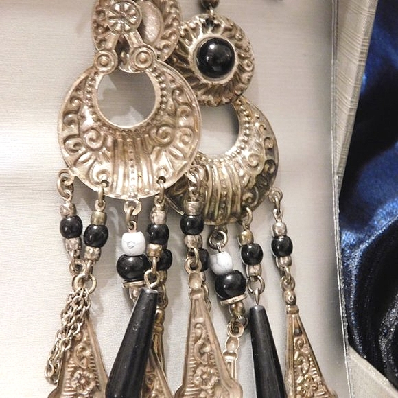 Boho Chandelier Earrings - Picture 3 of 5